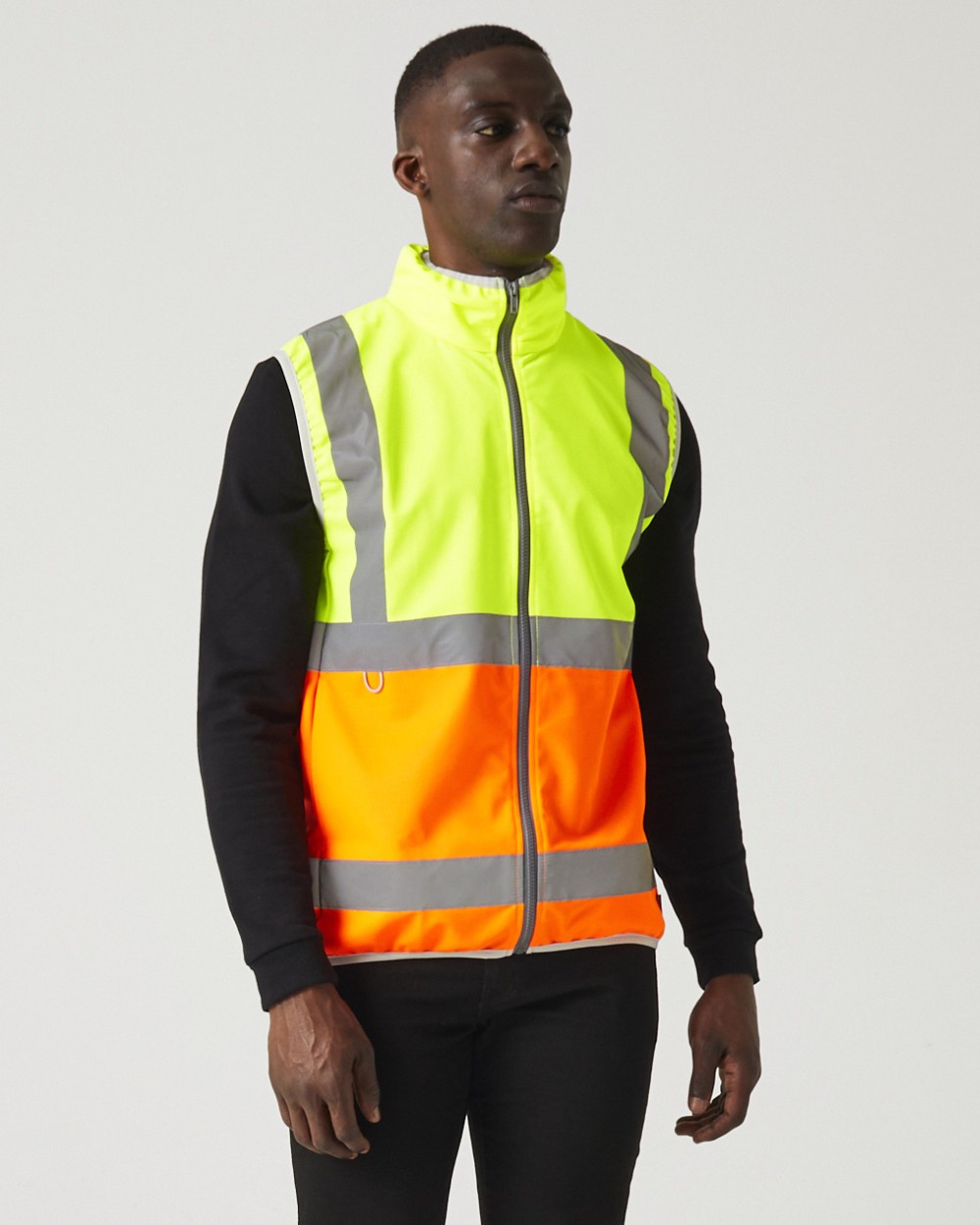 Gilets de sécurité personnalisable REGATTA HI-VIS PRO FULL ZIP GILET