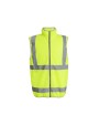 REGATTA HI-VIS PRO FULL ZIP GILET Warnwesten personalisierbar