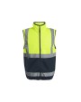 REGATTA HI-VIS PRO FULL ZIP GILET Warnwesten personalisierbar