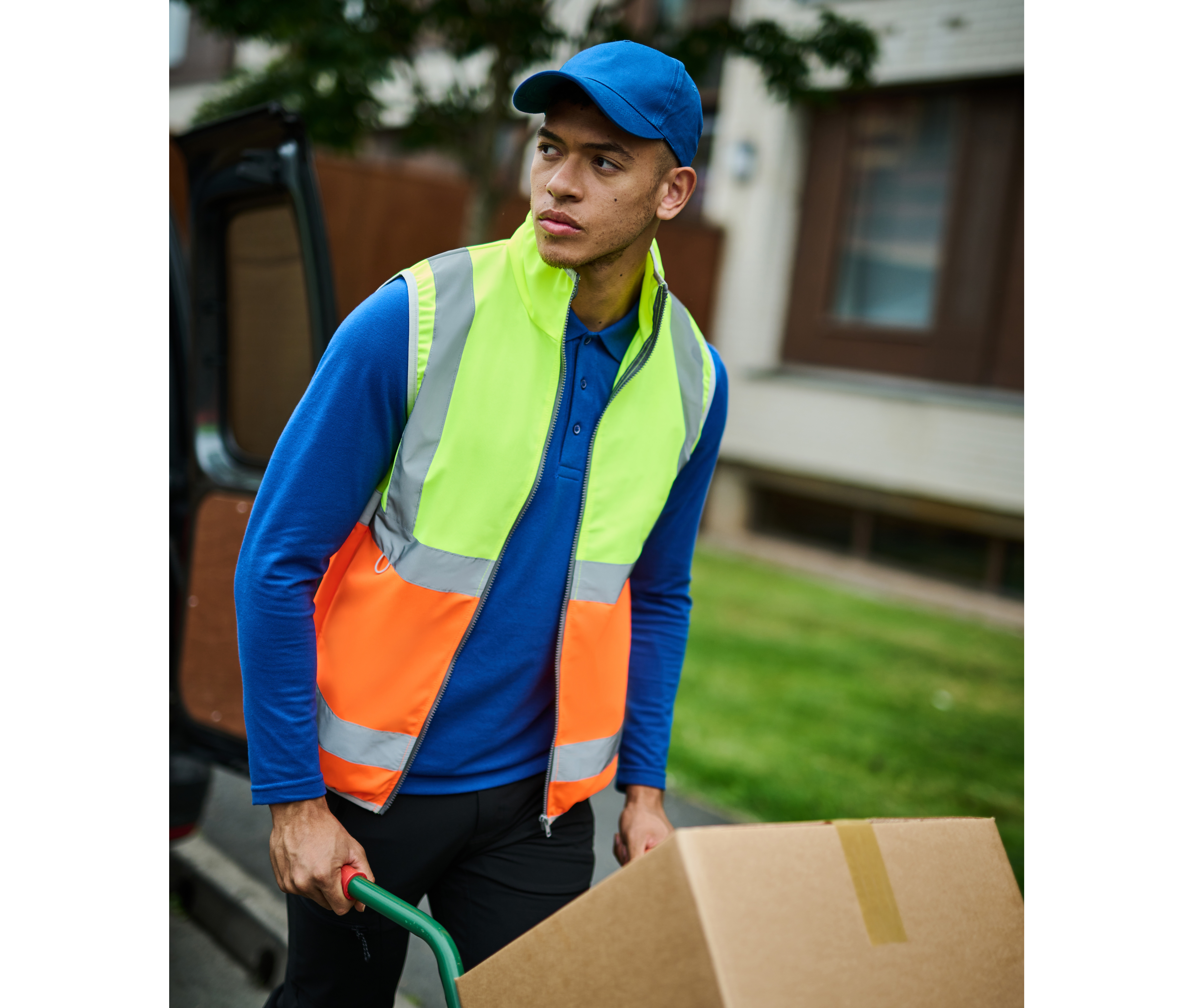 Fluo vestjes REGATTA HI-VIS PRO FULL ZIP GILET voor bedrukking &amp; borduring