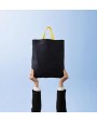 Tassen & Zakken NUTSHELL Varsity cotton shopper short handle voor bedrukking &amp; borduring