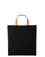 NUTSHELL Varsity cotton shopper short handle Taschen personalisierbar