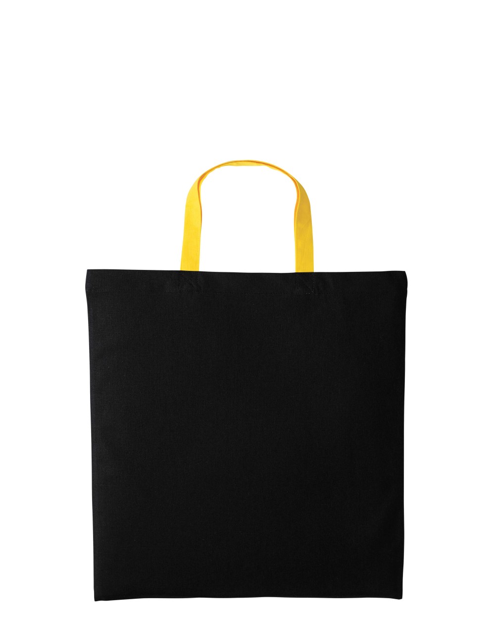 Tassen & Zakken NUTSHELL Varsity cotton shopper short handle voor bedrukking &amp; borduring