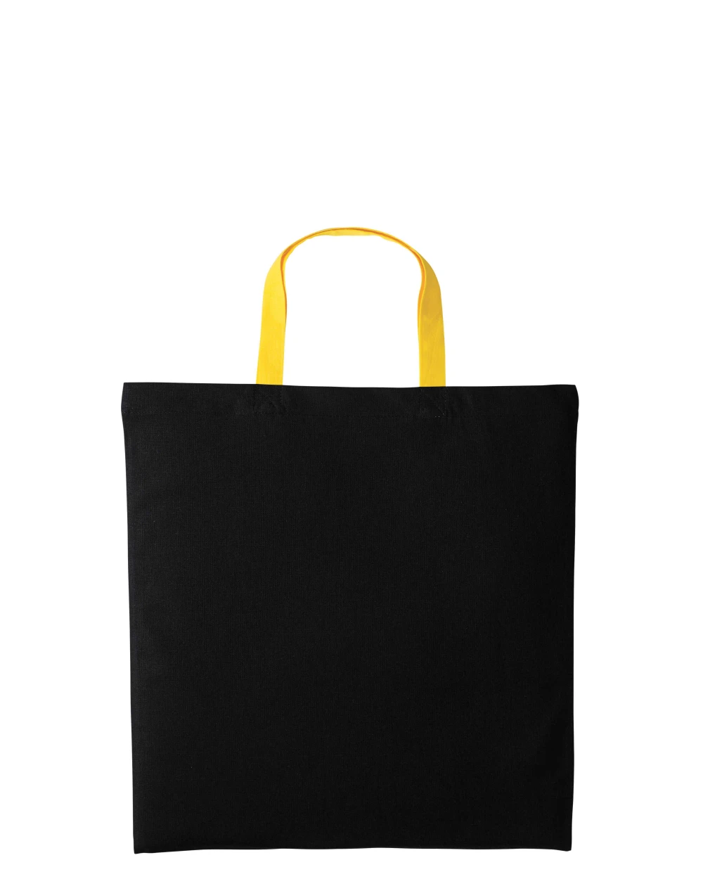 Tassen & Zakken NUTSHELL Varsity cotton shopper short handle voor bedrukking &amp; borduring