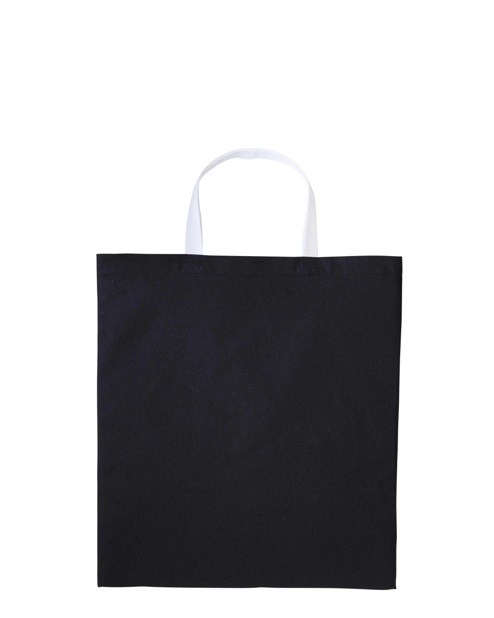 Tassen & Zakken NUTSHELL Varsity cotton shopper short handle voor bedrukking &amp; borduring