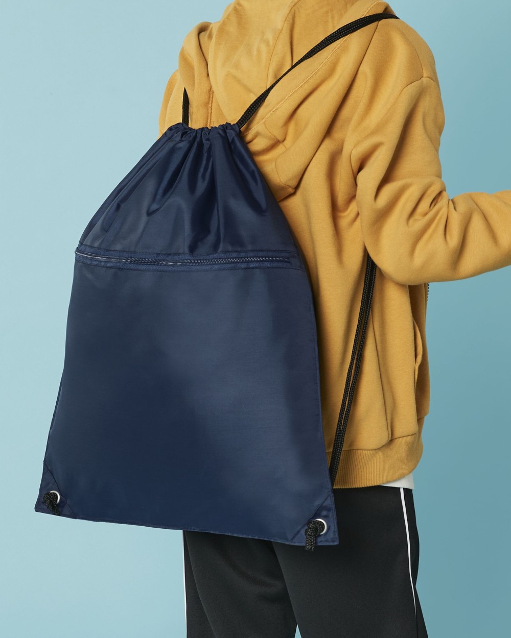 Tassen & Zakken QUADRA PREMIUM GYMSAC voor bedrukking &amp; borduring