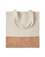 4DO Einkaufstasche mit Korkbesatz Taschen personalisierbar