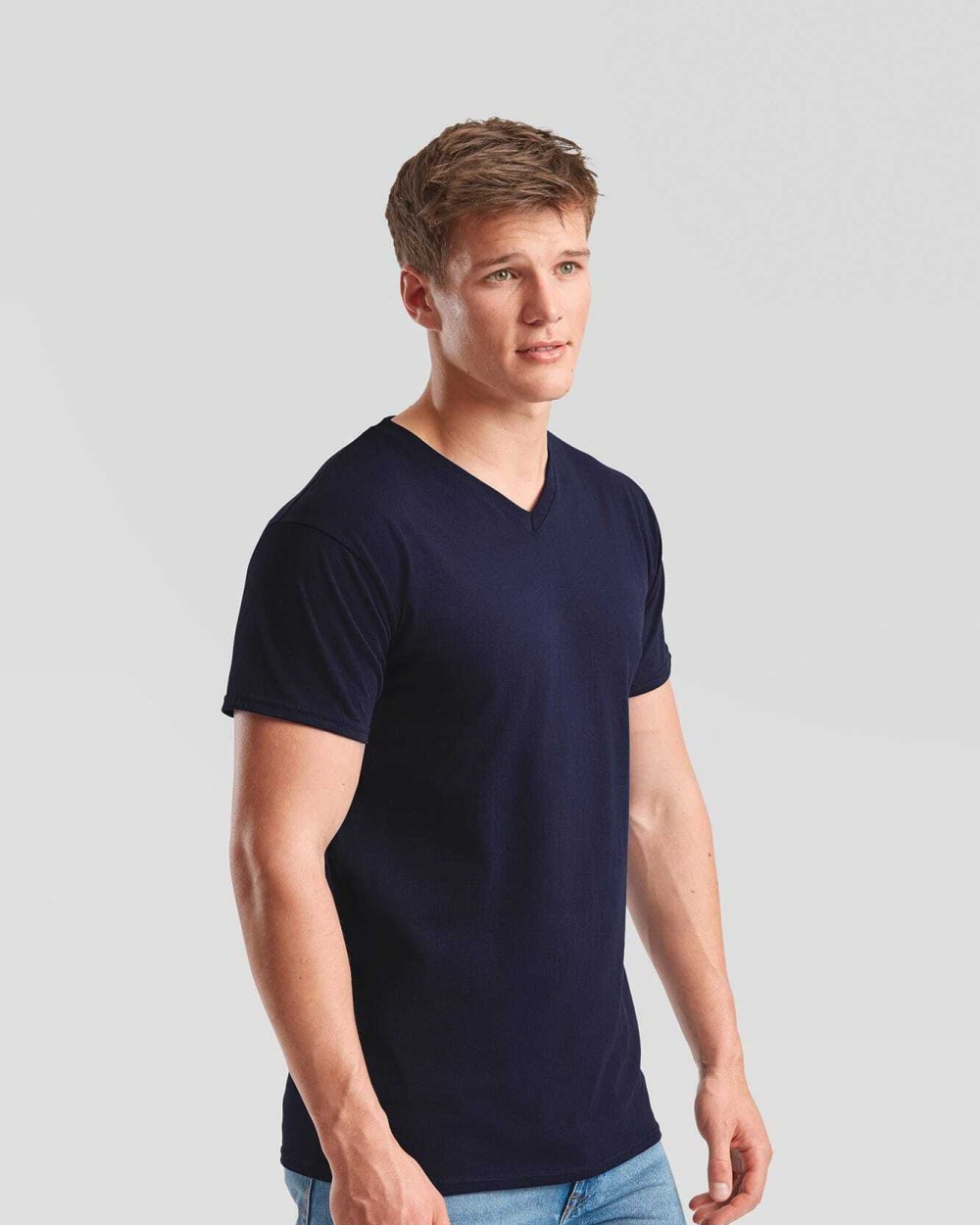 T-shirts FOL Men's Valueweight V-neck T-shirt (61-066-0) voor bedrukking &amp; borduring