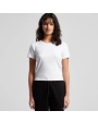 T-Shirts personnalisable As Colour Wo's Organic Rib Baby Tee