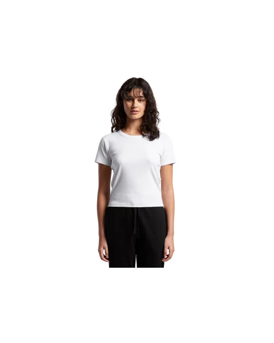 T-Shirts personnalisable As Colour Wo's Organic Rib Baby Tee