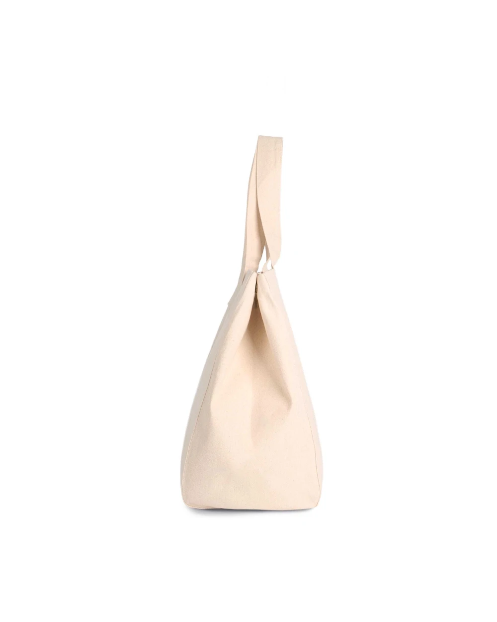 KIMOOD Shoppingtasche aus ausgewaschener Baumwolle Taschen personalisierbar