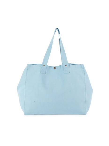 KIMOOD Sac de shopping en coton délavé /api/colors/aa5632d2-f25b-4d47-bf27-ea315451072f personnalisable