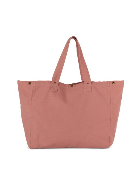 KIMOOD Sac de shopping en coton délavé /api/colors/95f8f16d-d522-42cd-8f52-723fb6b615e4 personnalisable
