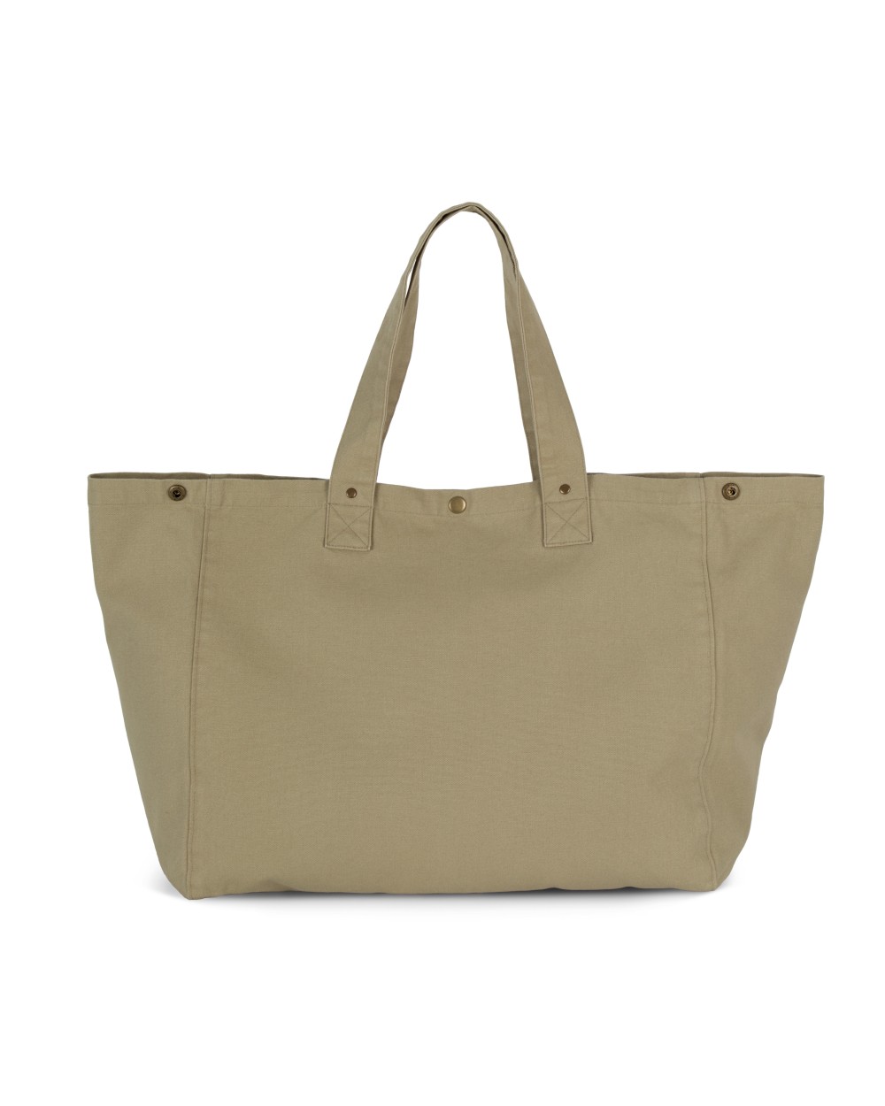 KIMOOD Shoppingtasche aus ausgewaschener Baumwolle Taschen personalisierbar