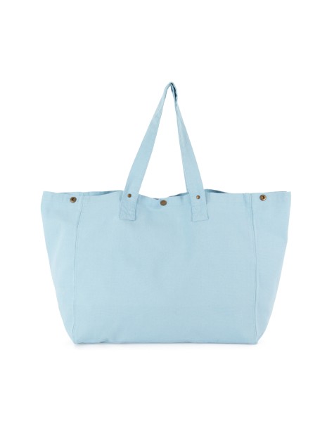 KIMOOD Sac de shopping en coton délavé /api/colors/aa5632d2-f25b-4d47-bf27-ea315451072f personnalisable