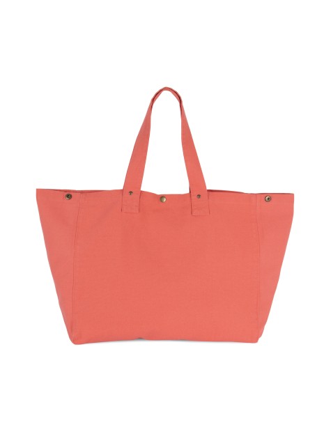 KIMOOD Sac de shopping en coton délavé /api/colors/b37e39d8-0a9f-4998-b767-844808d3b70c personnalisable