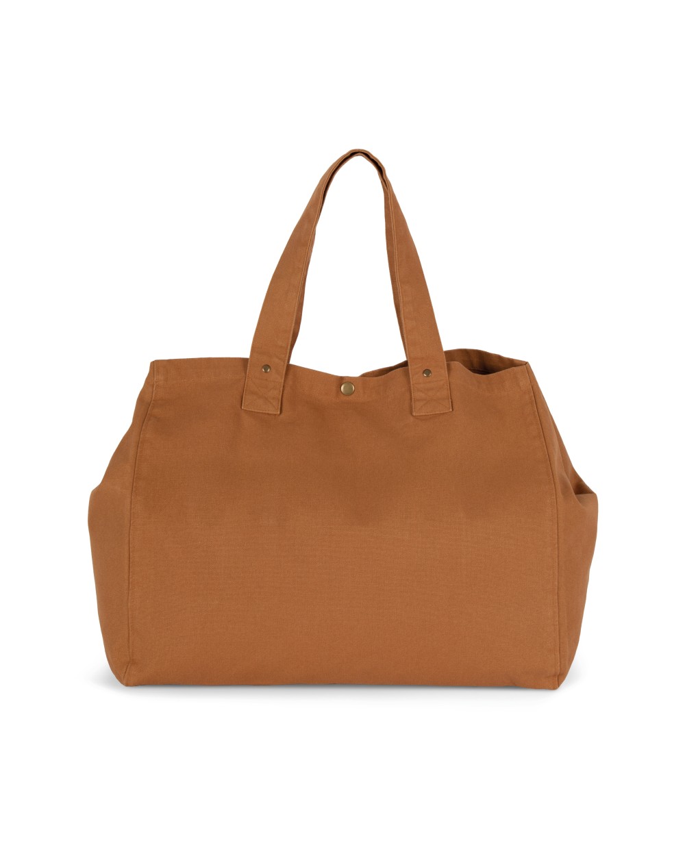 KIMOOD Shoppingtasche aus ausgewaschener Baumwolle Taschen personalisierbar