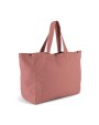 KIMOOD Shoppingtasche aus ausgewaschener Baumwolle Taschen personalisierbar