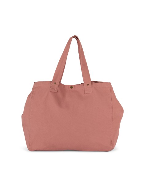 KIMOOD Sac de shopping en coton délavé /api/colors/95f8f16d-d522-42cd-8f52-723fb6b615e4 personnalisable