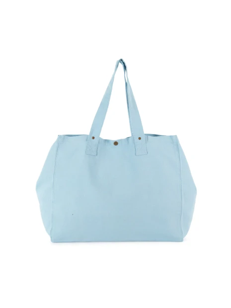 KIMOOD Sac de shopping en coton délavé /api/colors/aa5632d2-f25b-4d47-bf27-ea315451072f personnalisable