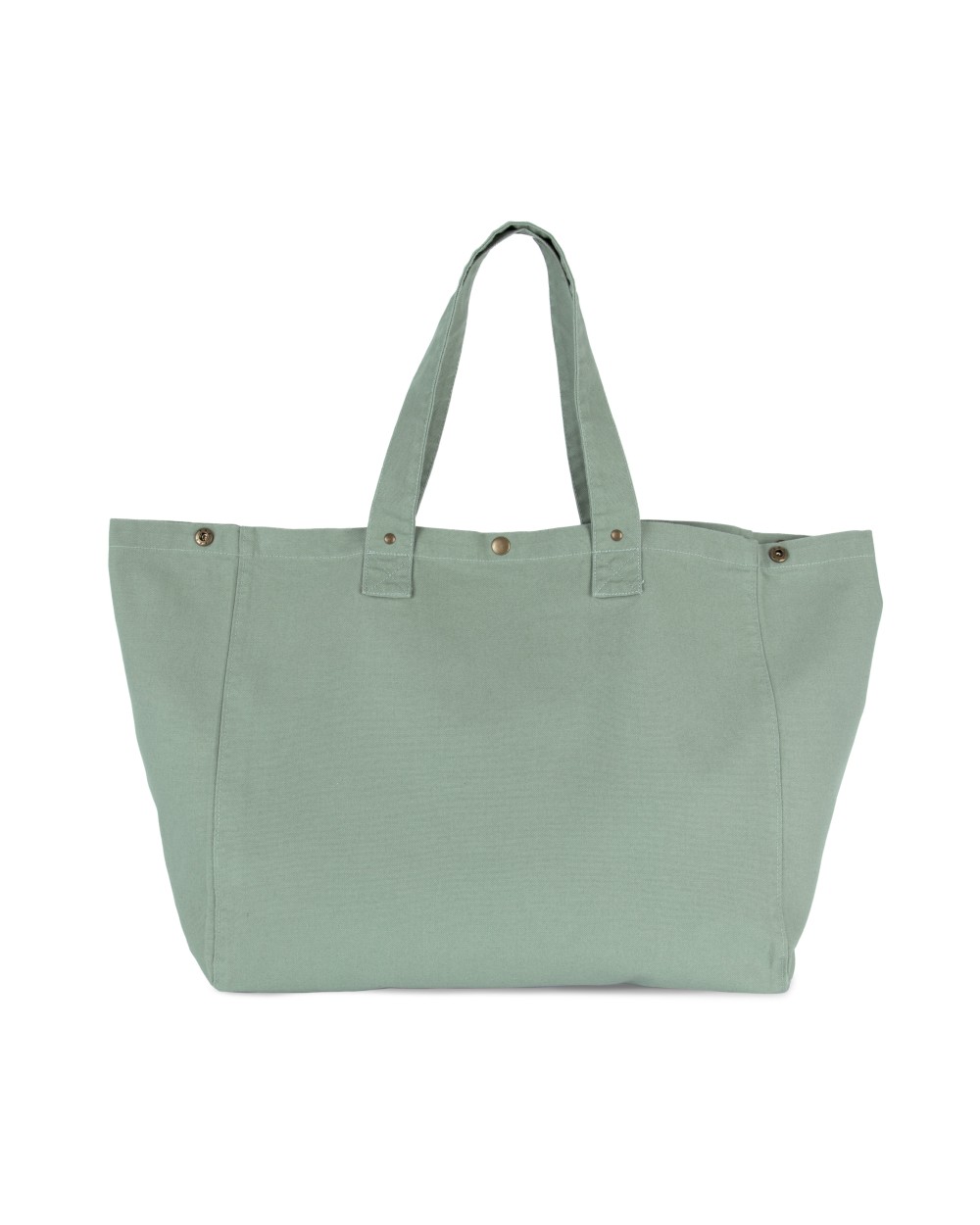 Tassen & Zakken KIMOOD Shopper van verwassen katoen voor bedrukking &amp; borduring