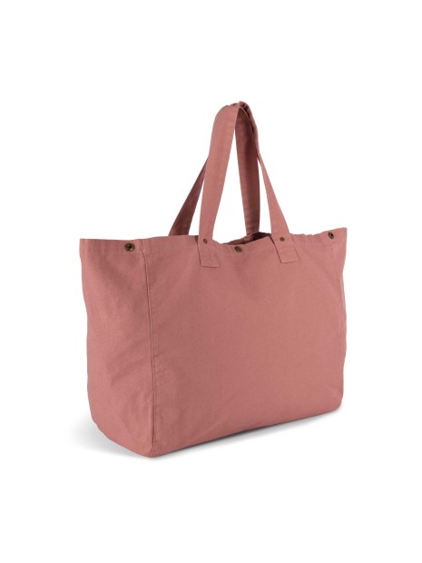 KIMOOD Sac de shopping en coton délavé  personnalisable