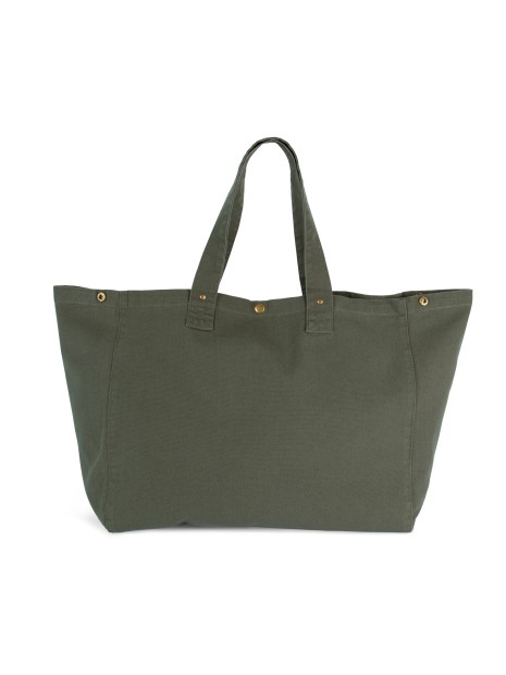 KIMOOD Sac de shopping en coton délavé /api/colors/a2681367-f1cd-41f5-b788-0f9ee3b84677 personnalisable