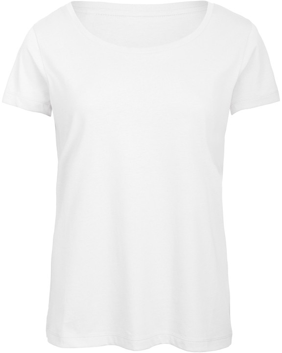 T-Shirts personnalisable B&C T-shirt Triblend col rond Femme