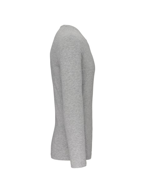 KARIBAN T-shirt col rond manches longues homme /api/colors/b32e3fc9-6c21-4435-b3bf-594ccdf083c3 personnalisable