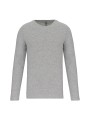 KARIBAN T-shirt col rond manches longues homme /api/colors/b32e3fc9-6c21-4435-b3bf-594ccdf083c3 personnalisable