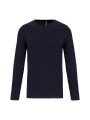 KARIBAN T-shirt col rond manches longues homme /api/colors/b68891a9-1d28-4f7a-8deb-775c45027afd personnalisable