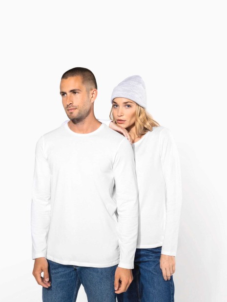 T-Shirts à personnaliser KARIBAN T-shirt col rond manches longues homme 