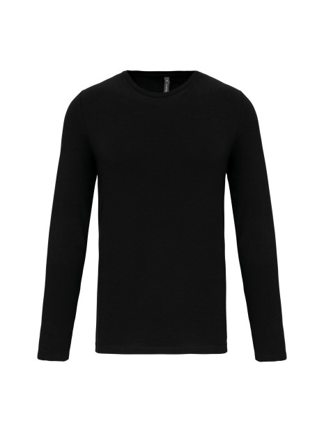 KARIBAN T-shirt col rond manches longues homme /api/colors/b9fdad4a-5e94-45cb-8c03-c08b349b28c3 personnalisable