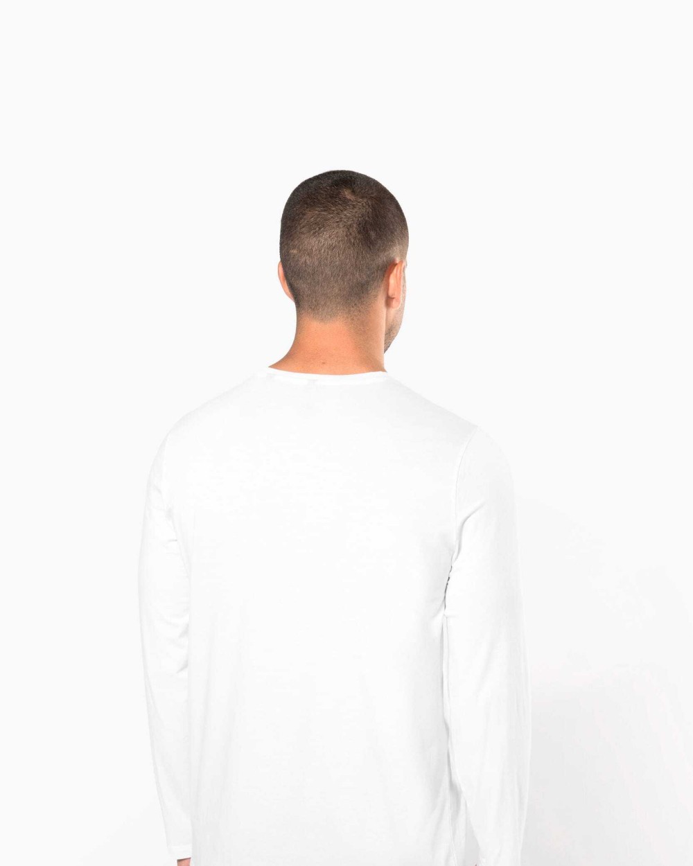 KARIBAN Langarm-T-Shirt mit Rundhalsausschnitt T-Shirts personalisierbar