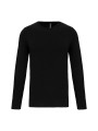 KARIBAN T-shirt col rond manches longues homme /api/colors/b9fdad4a-5e94-45cb-8c03-c08b349b28c3 personnalisable