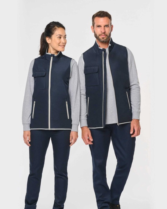 Vestes personnalisable Wk. Designed To Work Bodywarmer thermique 4 couches unisexe