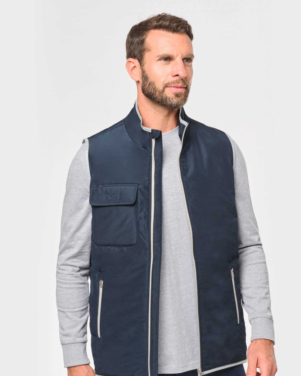 WK. DESIGNED TO WORK 4-lagiger Bodywarmer mit Wärmeisolierung. Jacken personalisierbar