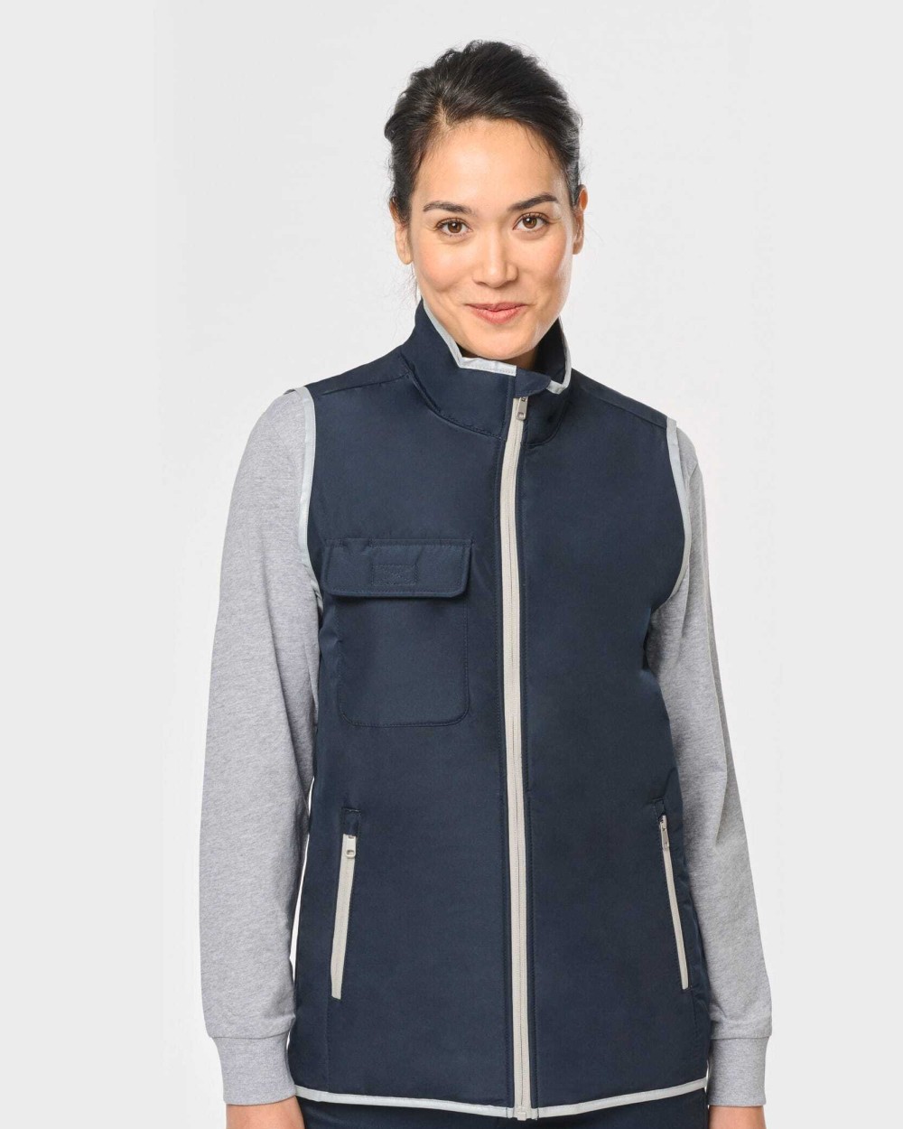 Vestes personnalisable WK. DESIGNED TO WORK Bodywarmer thermique 4 couches unisexe