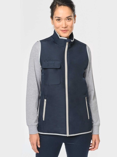 Vestes à personnaliser WK. DESIGNED TO WORK Bodywarmer thermique 4 couches unisexe 