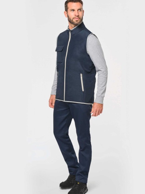 Vestes à personnaliser WK. DESIGNED TO WORK Bodywarmer thermique 4 couches unisexe 