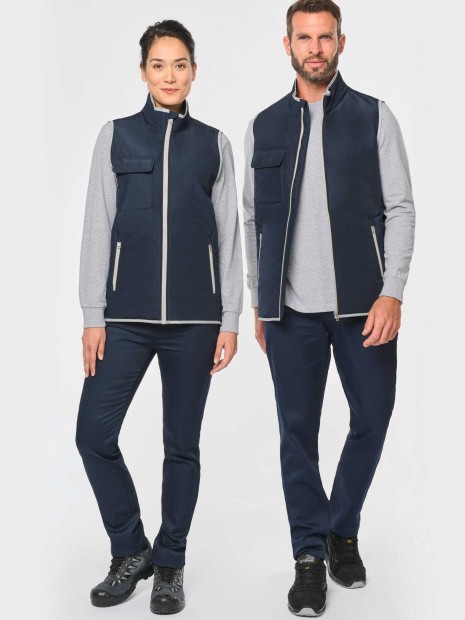 Vestes à personnaliser WK. DESIGNED TO WORK Bodywarmer thermique 4 couches unisexe 
