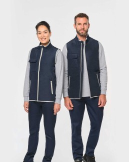 Bodywarmer thermique 4 couches unisexe
