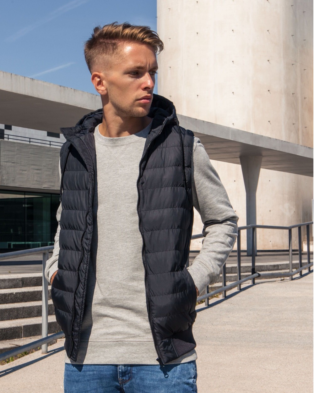 Jassen BUILD YOUR BRAND BUBBLE VEST voor bedrukking &amp; borduring