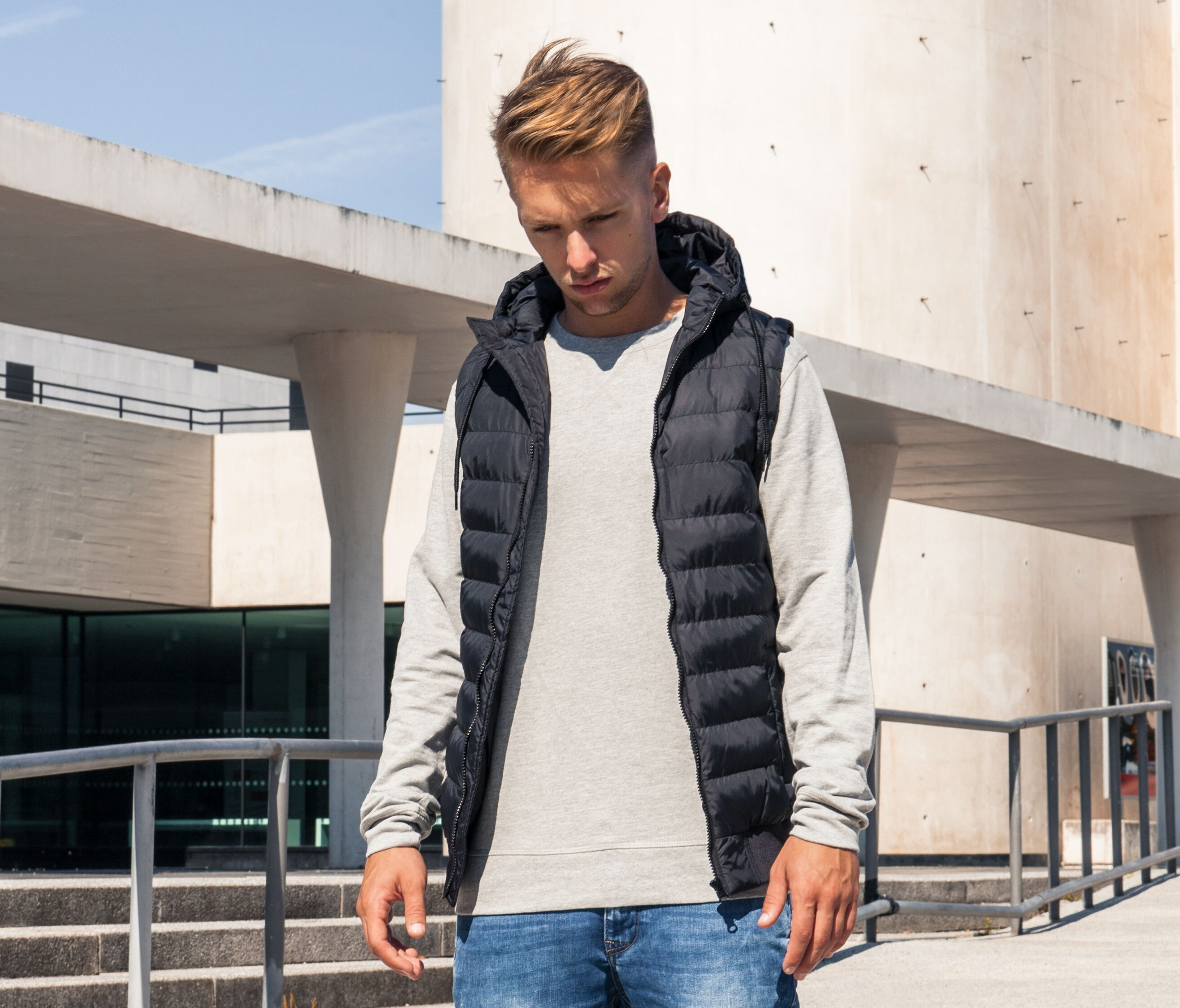 Vestes personnalisable BUILD YOUR BRAND BUBBLE VEST