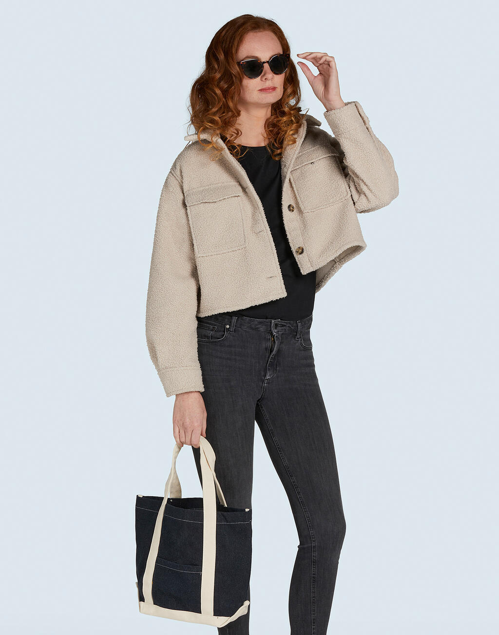 Sacs & Bagagerie personnalisable BAGS BY JASSZ Canvas Denim Shopper