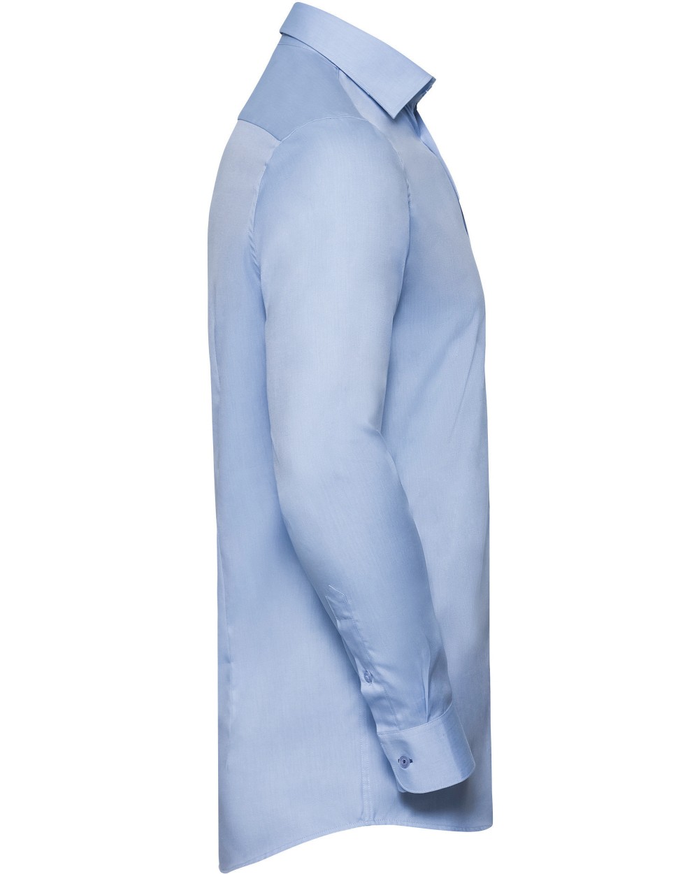 RUSSELL Long sleeve herringbone shirt Hemden personalisierbar