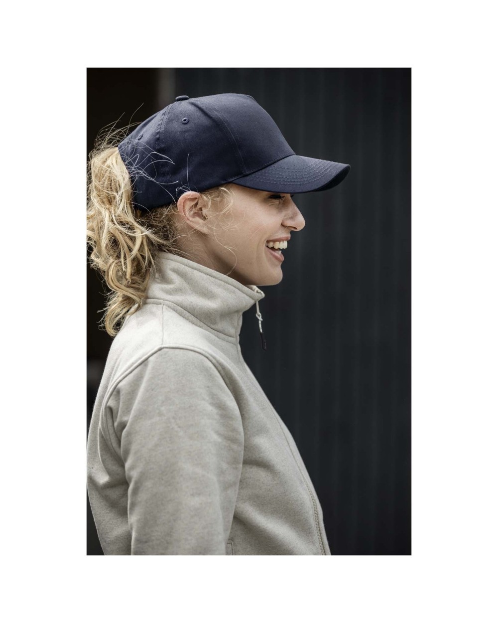 ELEVATE Onyx 5 Segmenten Aware™ recycelte Kappe Kappen personalisierbar