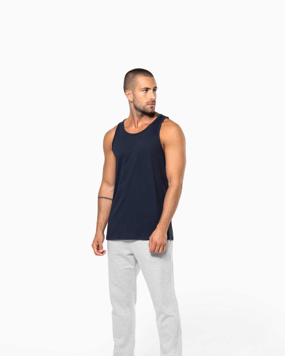 T-shirts KARIBAN Heren tanktop Bio150 IC voor bedrukking &amp; borduring