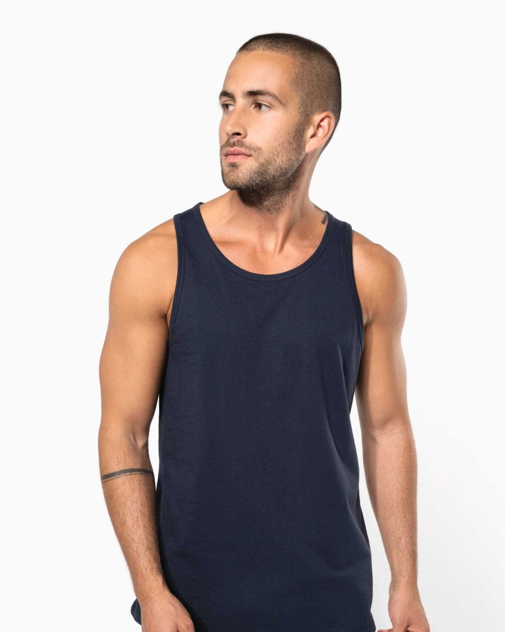 KARIBAN Herren Bio150 IC Achselhend T-Shirts personalisierbar