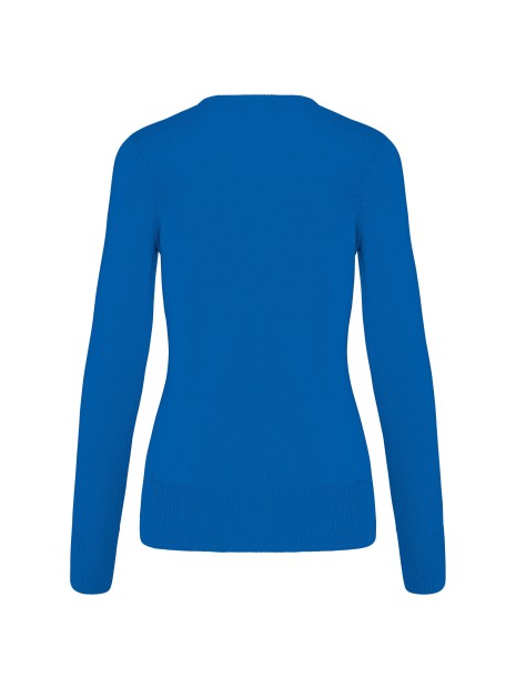 KARIBAN Pull col V femme /api/colors/68572561-1214-42b1-b94c-44fb780d37b4 personnalisable